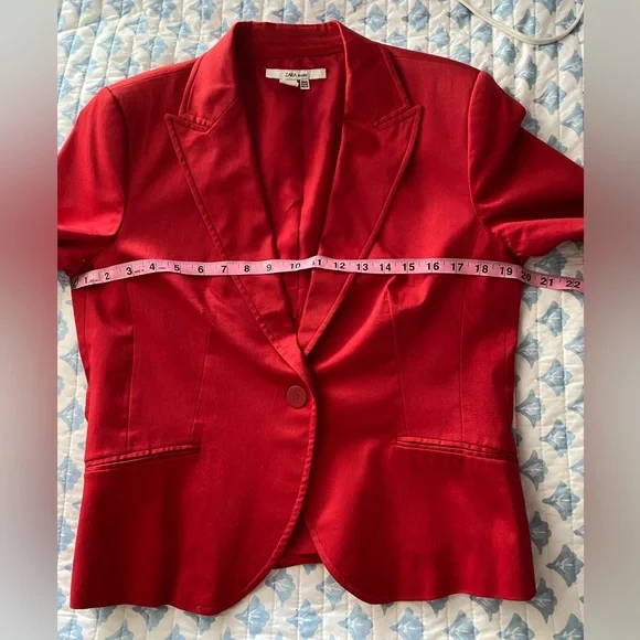 Zara Red Blazer - Picture 8 of 12